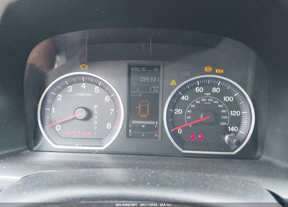 2009 HONDA CR-V VIN: 5J6RE48769L018459