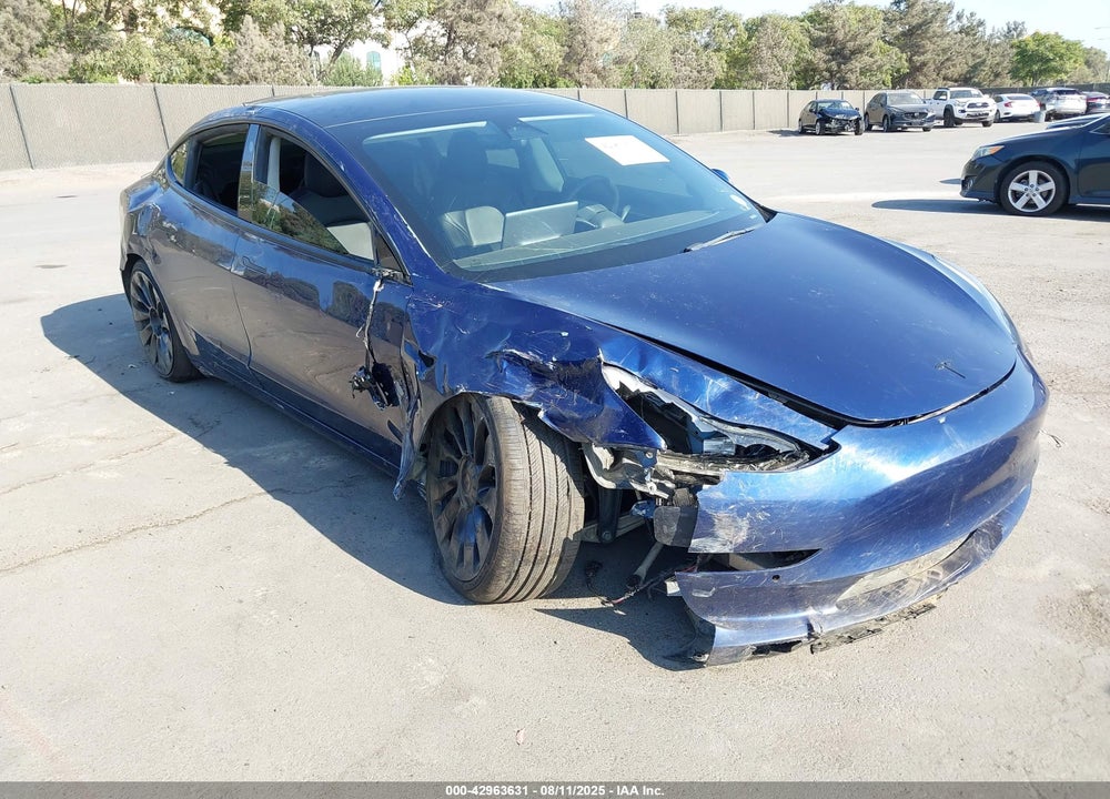 2022 TESLA MODEL 3 VIN: 5YJ3E1EC6NF164949