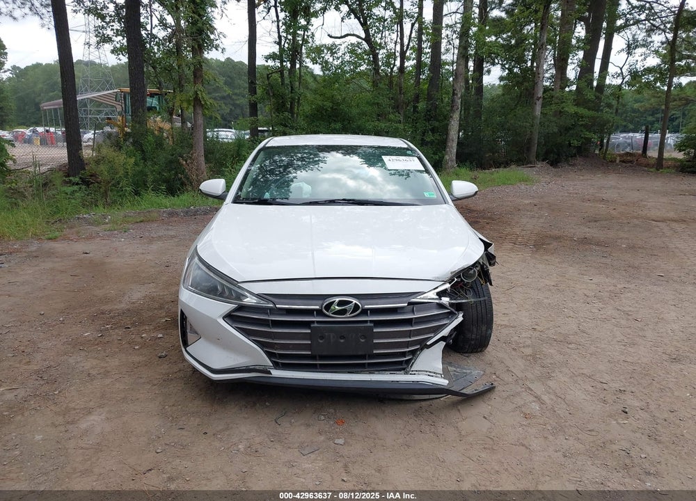 2019 HYUNDAI ELANTRA SEL/VALUE/LIMITED VIN: 5NPD84LF1KH428893