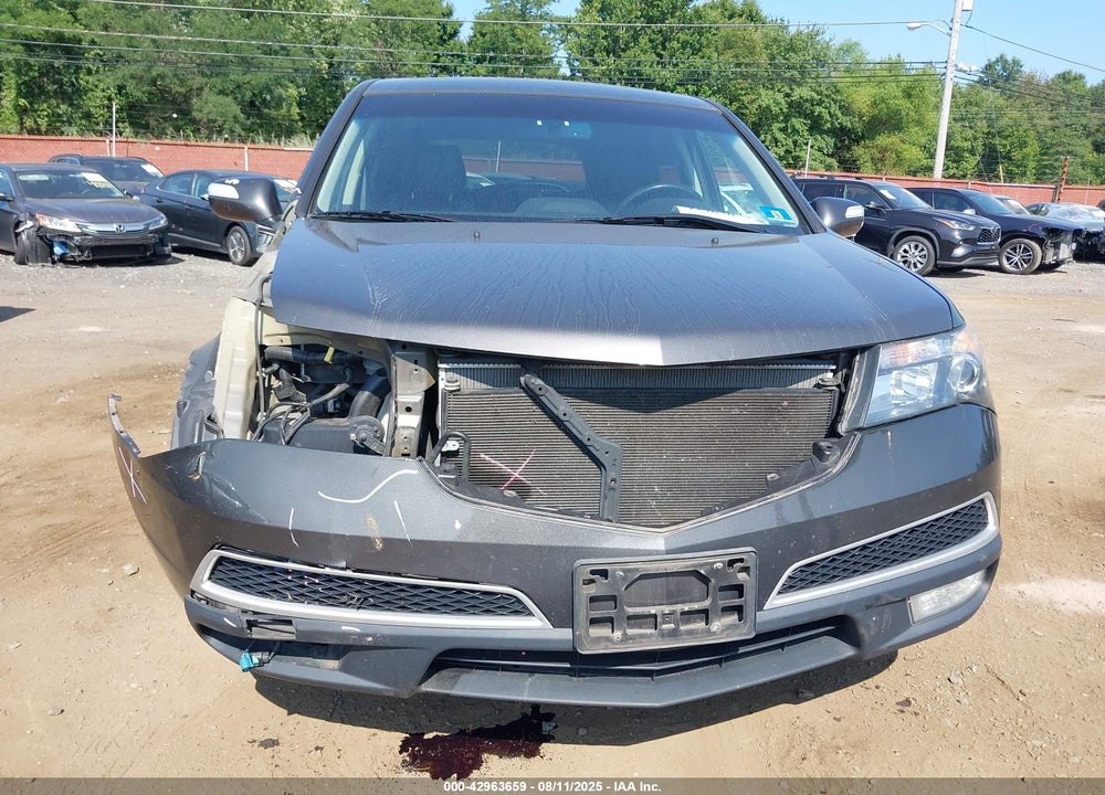 2012 ACURA MDX VIN: 2HNYD2H39CH540278
