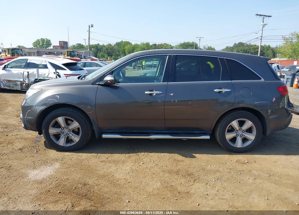 2012 ACURA MDX VIN: 2HNYD2H39CH540278
