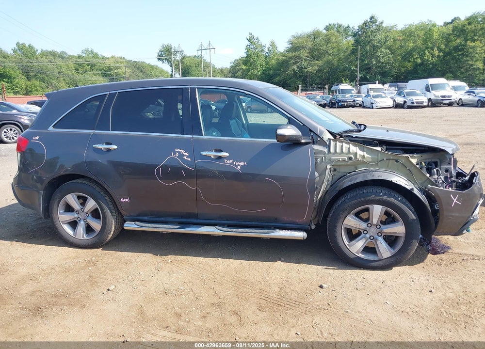 2012 ACURA MDX VIN: 2HNYD2H39CH540278