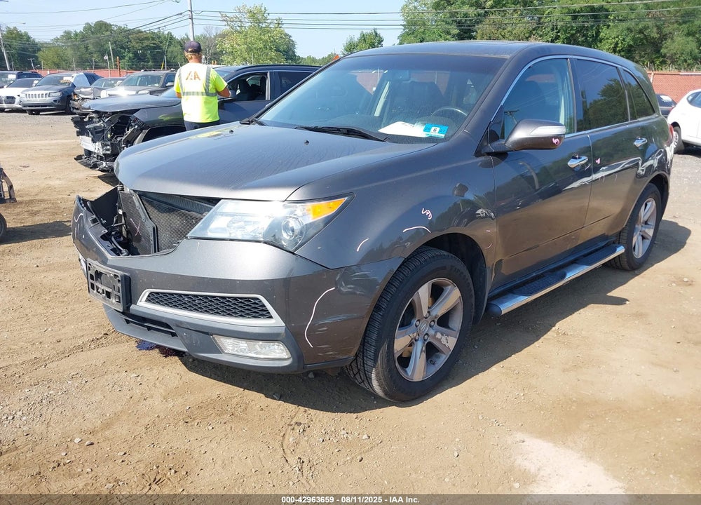 2012 ACURA MDX VIN: 2HNYD2H39CH540278