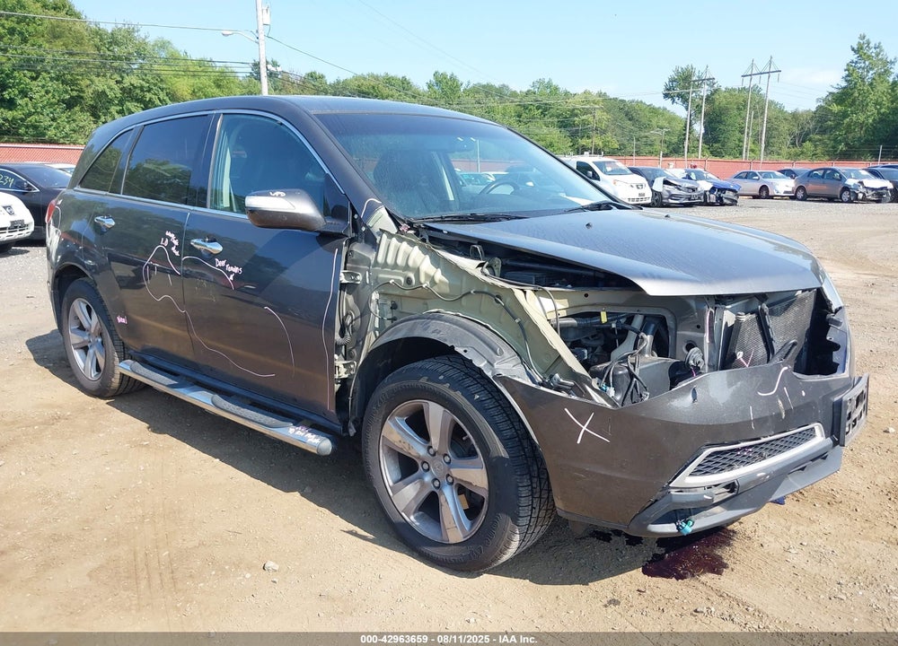 2012 ACURA MDX VIN: 2HNYD2H39CH540278