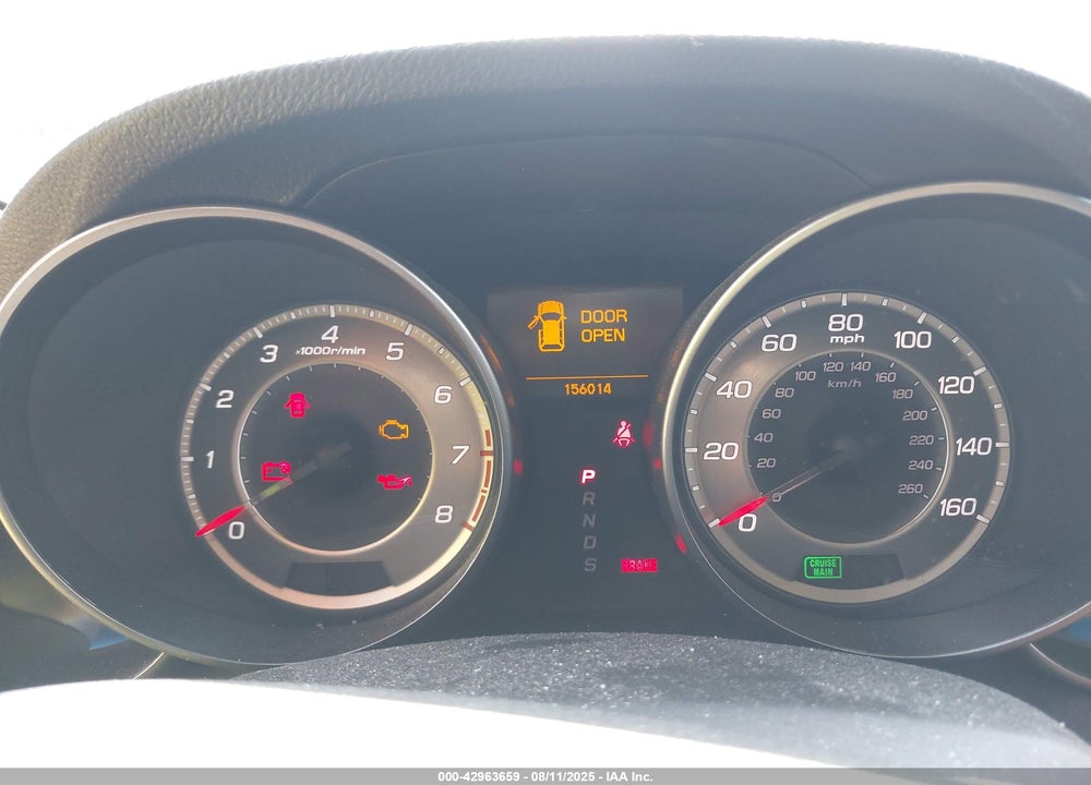 2012 ACURA MDX VIN: 2HNYD2H39CH540278