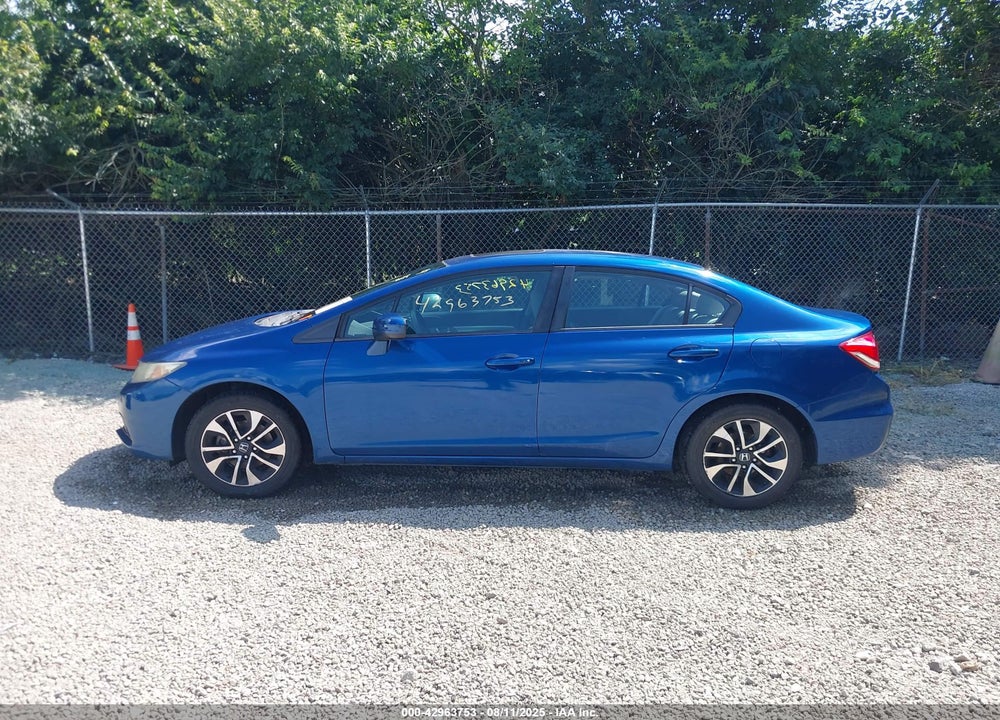 2015 HONDA CIVIC VIN: 19XFB2F80FE058459