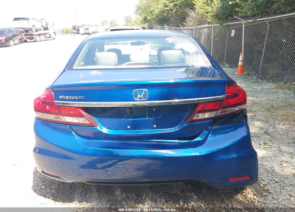 2015 HONDA CIVIC VIN: 19XFB2F80FE058459