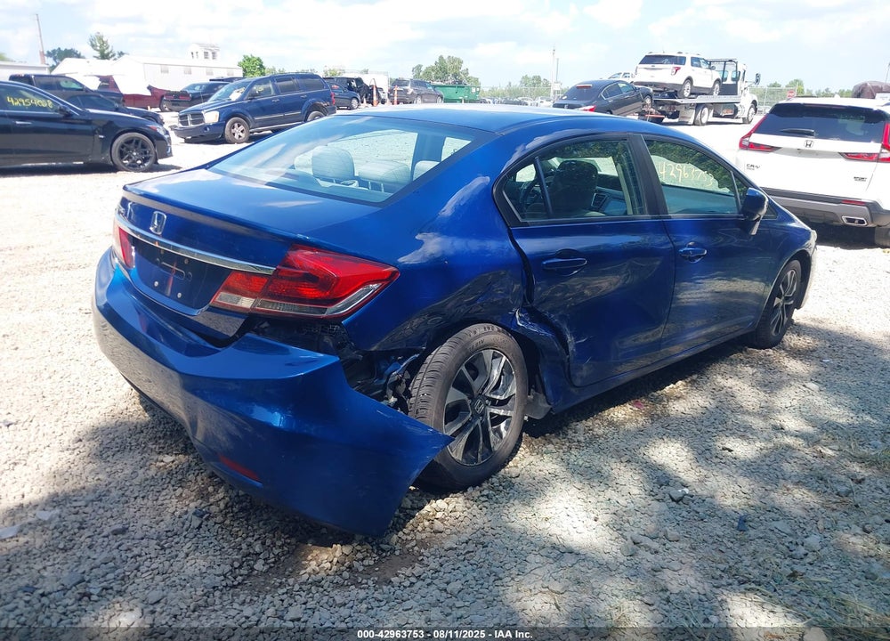 2015 HONDA CIVIC VIN: 19XFB2F80FE058459