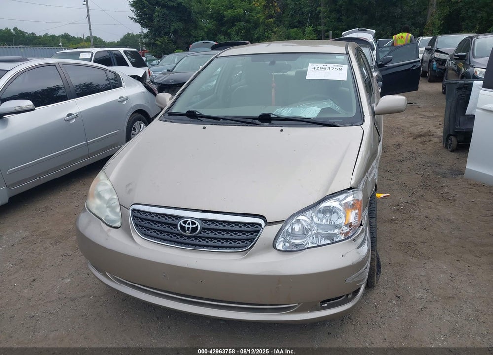 2007 TOYOTA COROLLA LE VIN: 2T1BR32E27C746684