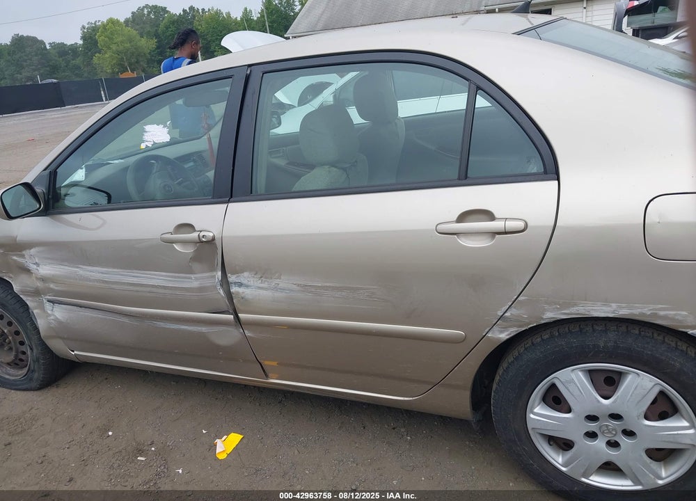 2007 TOYOTA COROLLA LE VIN: 2T1BR32E27C746684