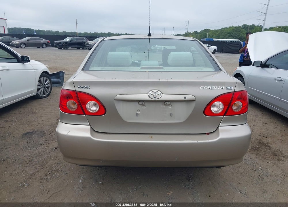 2007 TOYOTA COROLLA LE VIN: 2T1BR32E27C746684