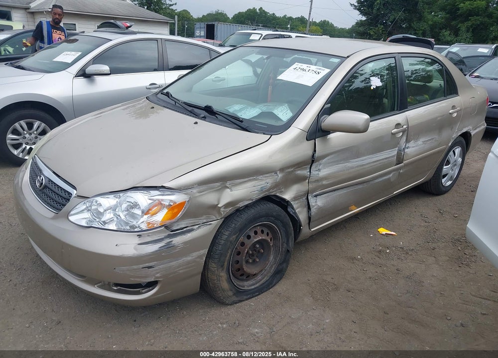 2007 TOYOTA COROLLA LE VIN: 2T1BR32E27C746684