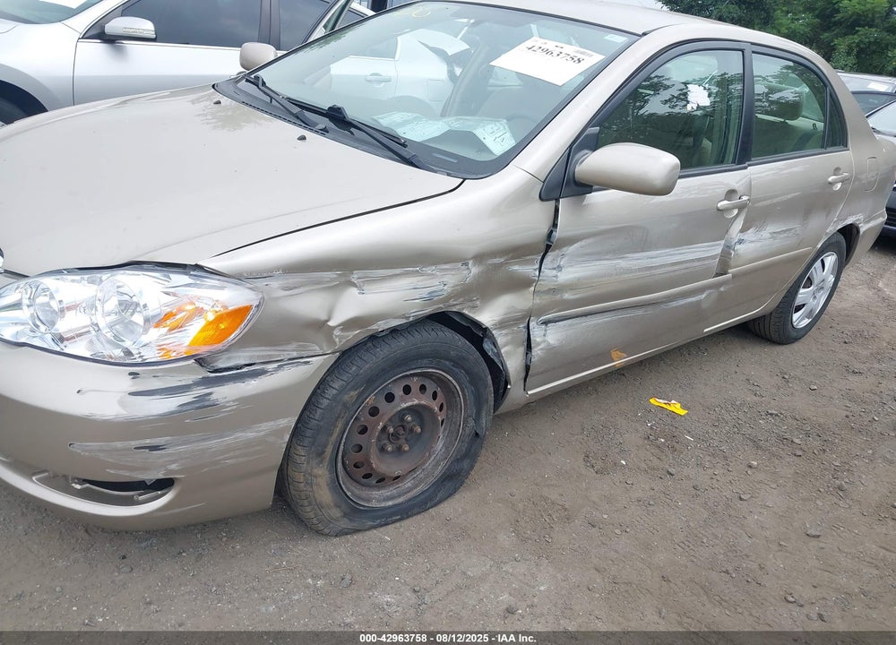 2007 TOYOTA COROLLA LE VIN: 2T1BR32E27C746684