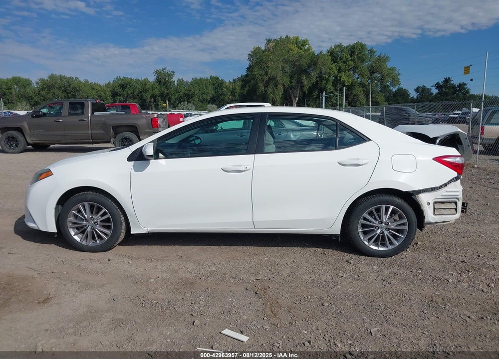 2015 TOYOTA COROLLA VIN: 5YFBURHEXFP314674