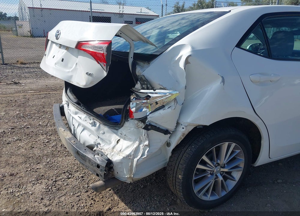 2015 TOYOTA COROLLA VIN: 5YFBURHEXFP314674