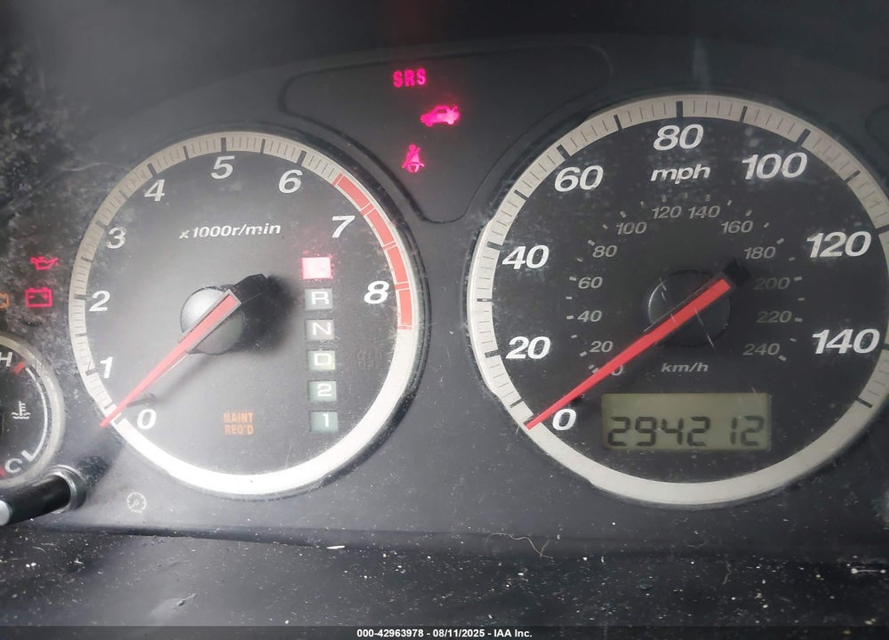 2002 HONDA CR-V LX VIN: JHLRD68412C013771