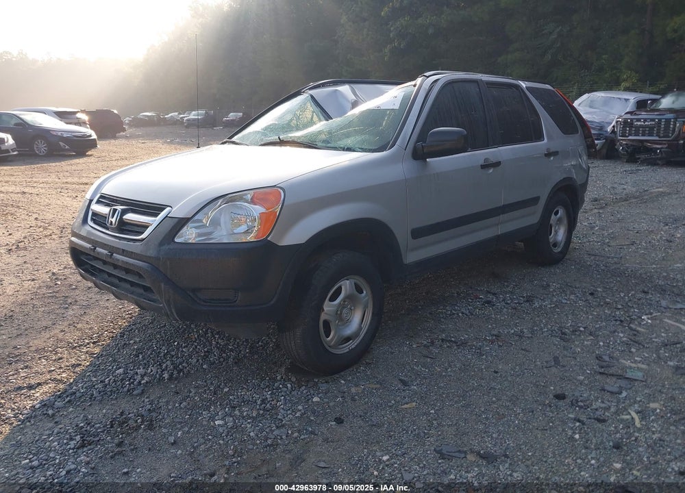 2002 HONDA CR-V LX VIN: JHLRD68412C013771