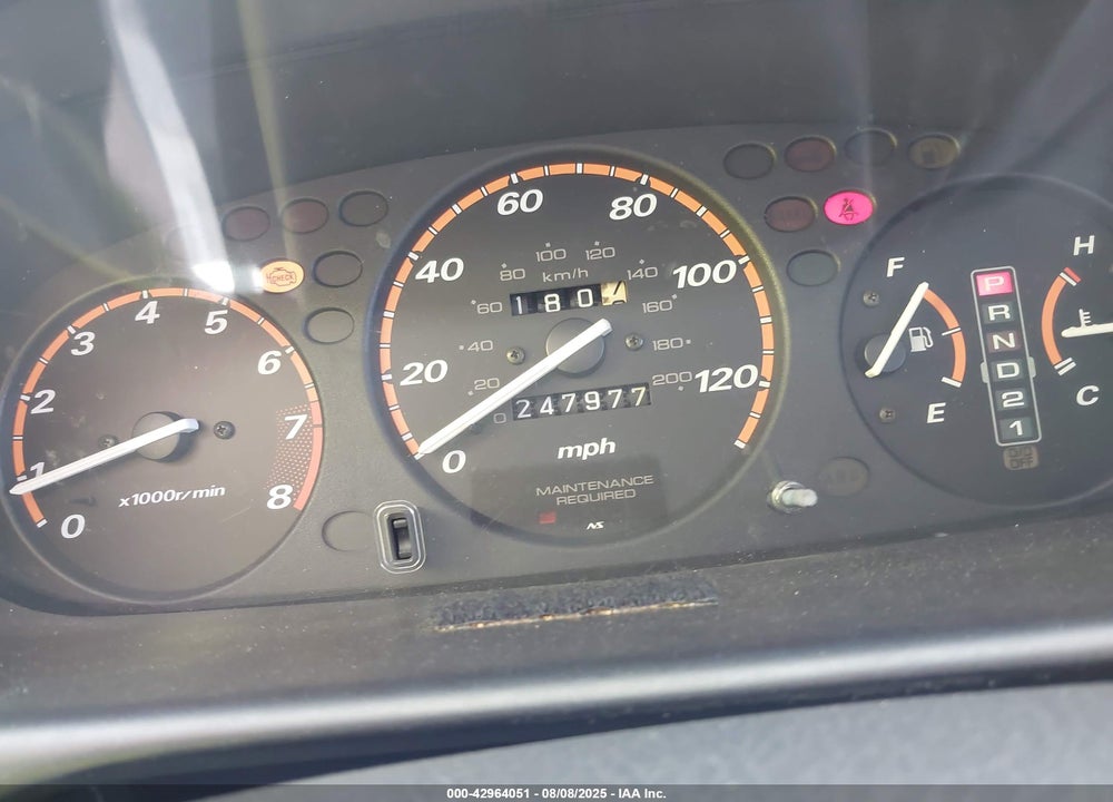 1999 HONDA CR-V EX VIN: JHLRD1868XC032104