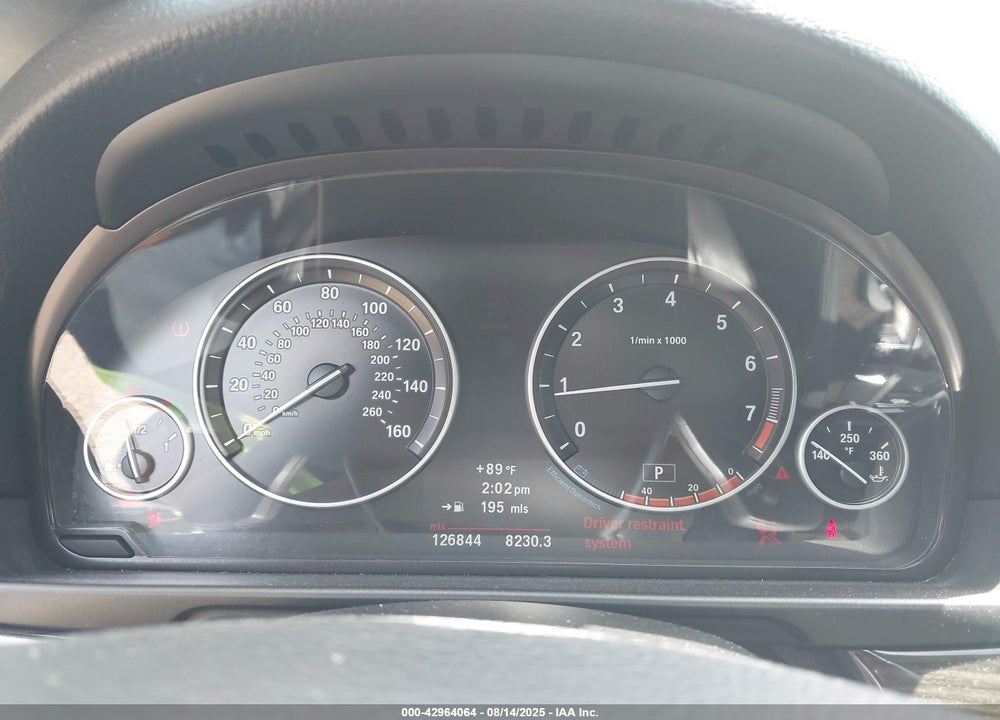 2013 BMW 5 SERIES VIN: WBAXG5C56DD233794