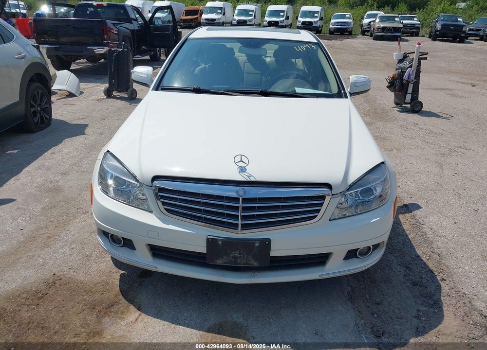 2009 MERCEDES-BENZ C CLASS VIN: WDDGF81X19F261502
