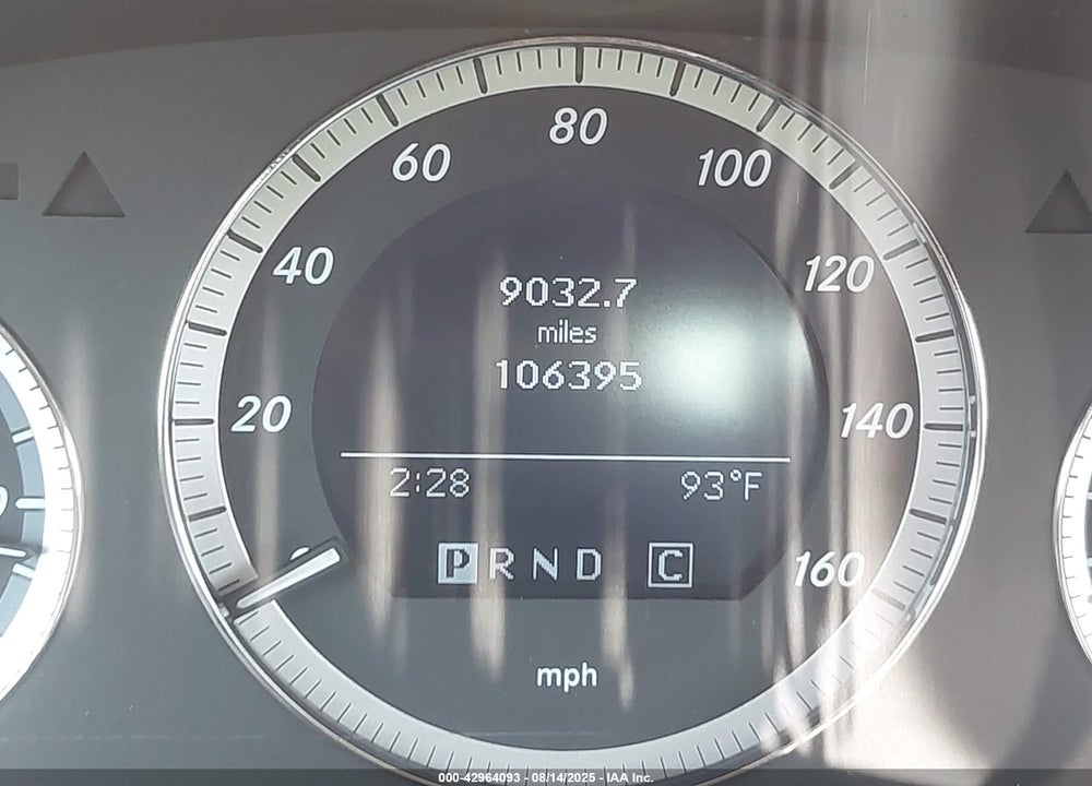 2009 MERCEDES-BENZ C CLASS VIN: WDDGF81X19F261502