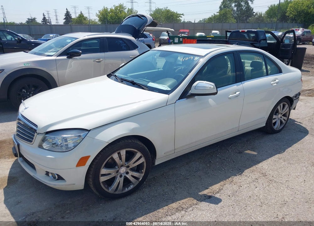 2009 MERCEDES-BENZ C CLASS VIN: WDDGF81X19F261502