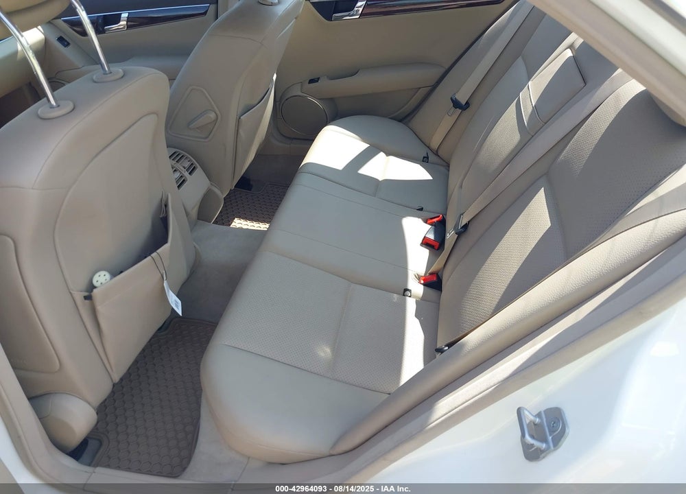 2009 MERCEDES-BENZ C CLASS VIN: WDDGF81X19F261502