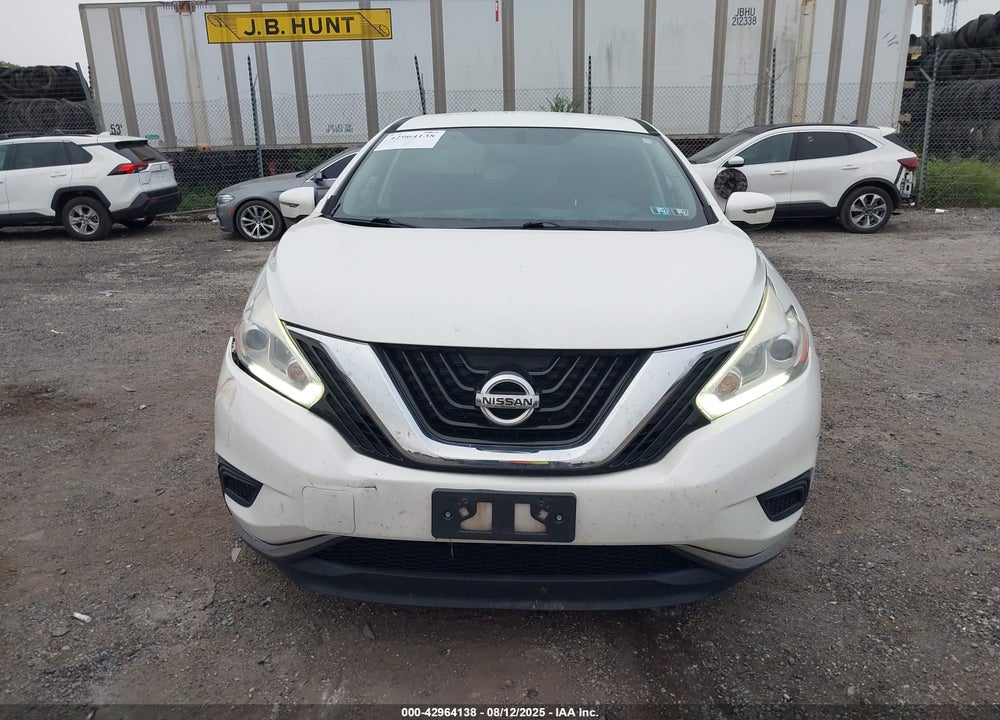 2017 NISSAN MURANO S VIN: 5N1AZ2MH8HN195233