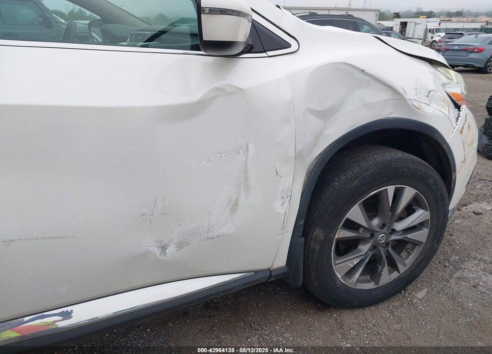 2017 NISSAN MURANO S VIN: 5N1AZ2MH8HN195233
