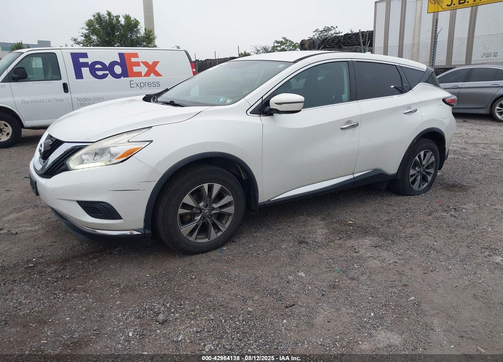 2017 NISSAN MURANO S VIN: 5N1AZ2MH8HN195233