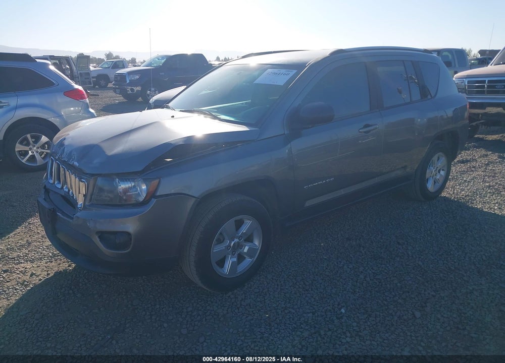 2014 JEEP COMPASS SPORT VIN: 1C4NJCBA8ED617995