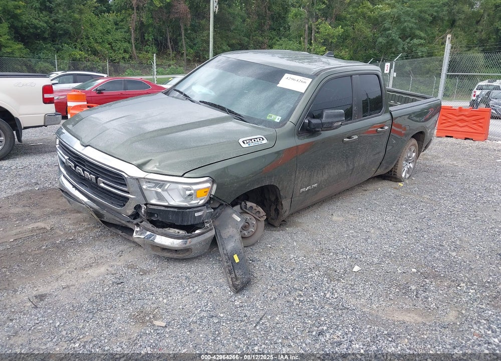 2021 RAM 1500 VIN: 1C6RRFBG5MN687650