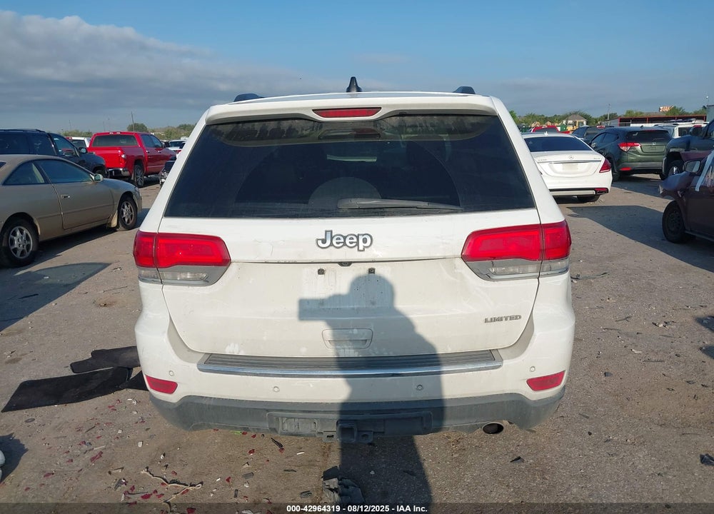 2016 JEEP GRAND CHEROKEE LIMITED VIN: 1C4RJEBG6GC335350