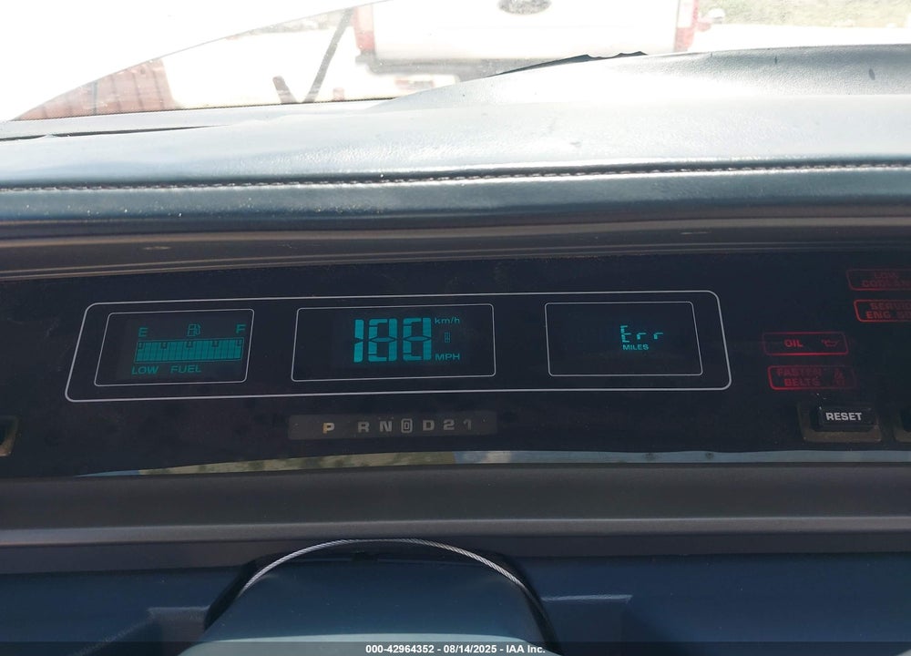 1989 OLDSMOBILE CUTLASS SUPREME VIN: 1G3WH14W6KD360974