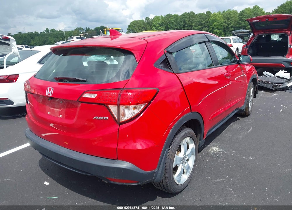 2017 HONDA HR-V VIN: 3CZRU6H30HG709963