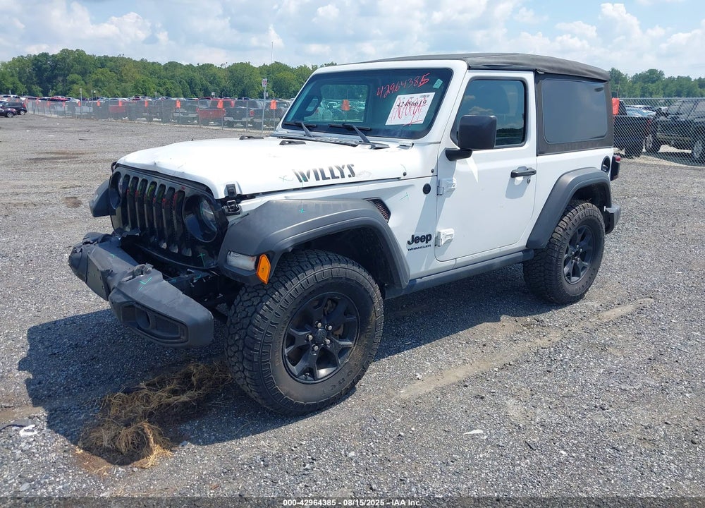 2021 JEEP WRANGLER WILLYS 4X4 VIN: 1C4HJXAG2MW626186