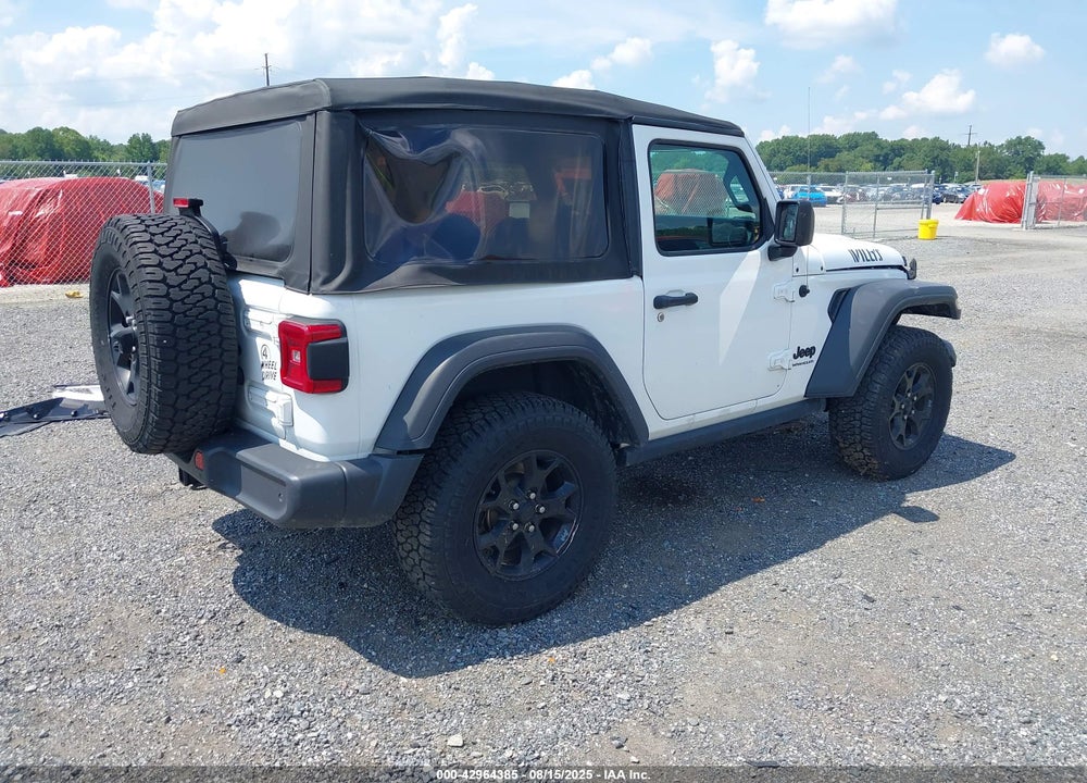 2021 JEEP WRANGLER WILLYS 4X4 VIN: 1C4HJXAG2MW626186