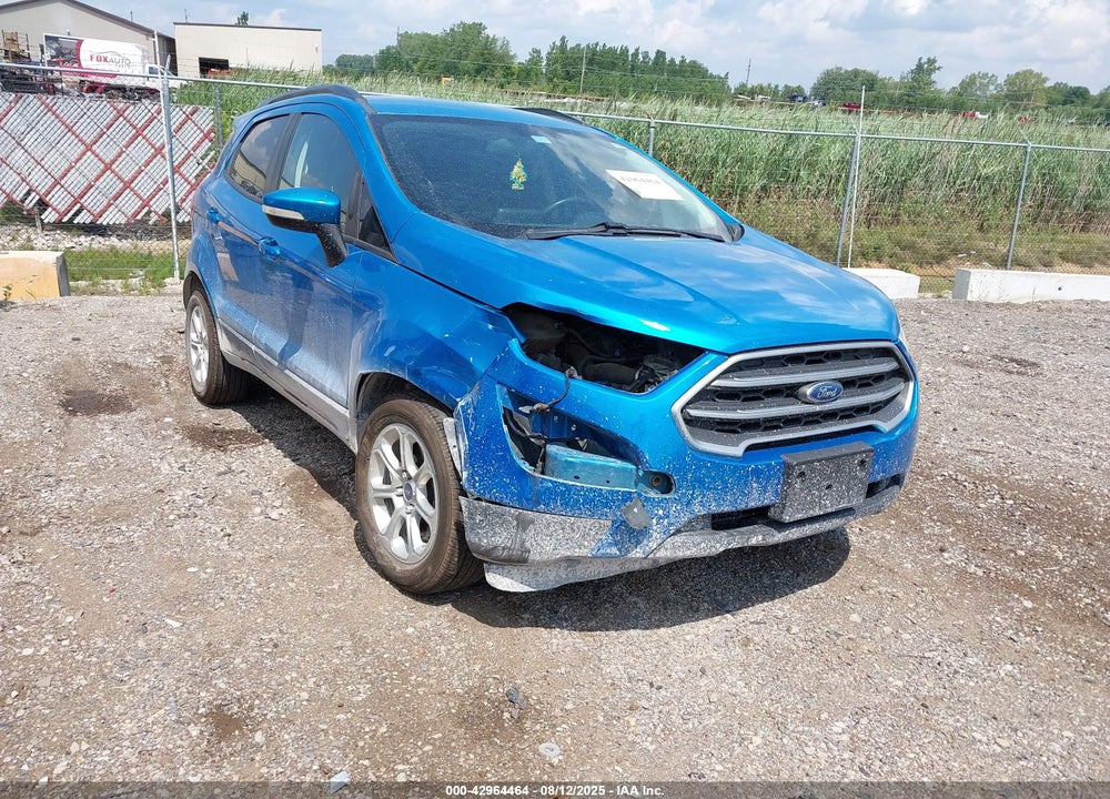 2018 FORD ECOSPORT SE VIN: MAJ3P1TE0JC183766
