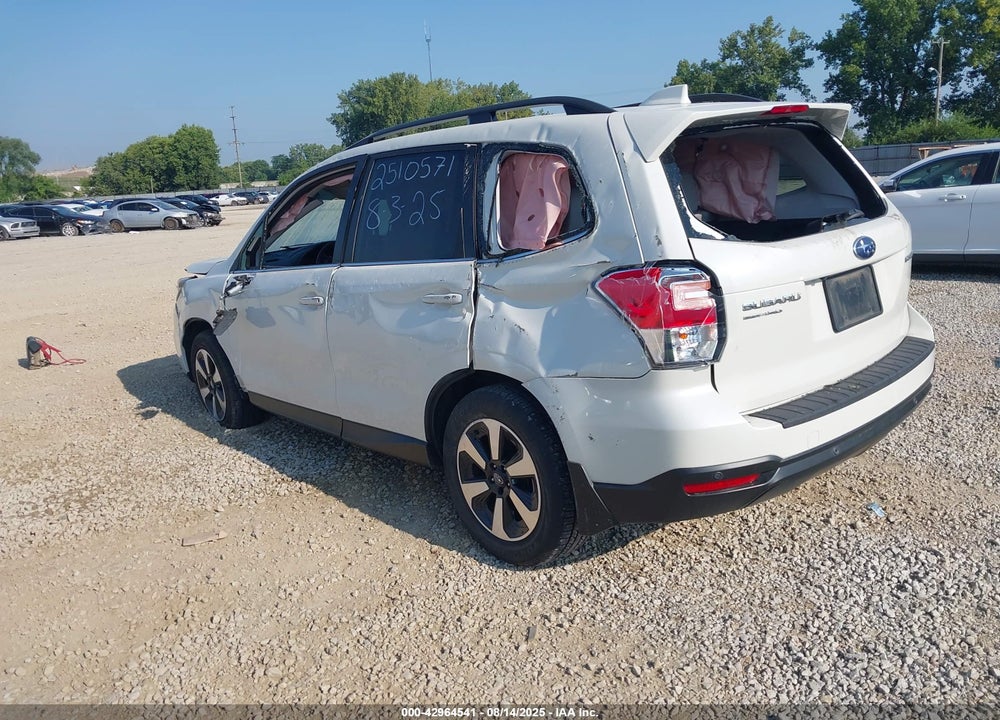 2018 SUBARU FORESTER 2.5I LIMITED VIN: JF2SJARC0JH430558