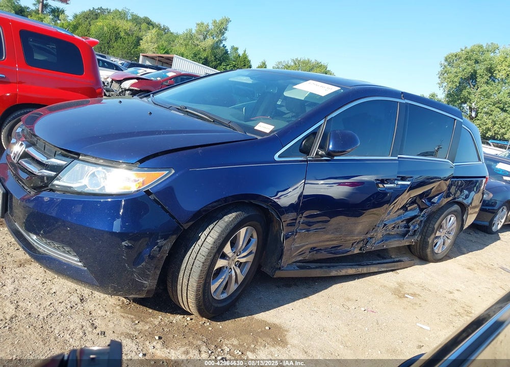 2016 HONDA ODYSSEY EX-L VIN: 5FNRL5H67GB136514