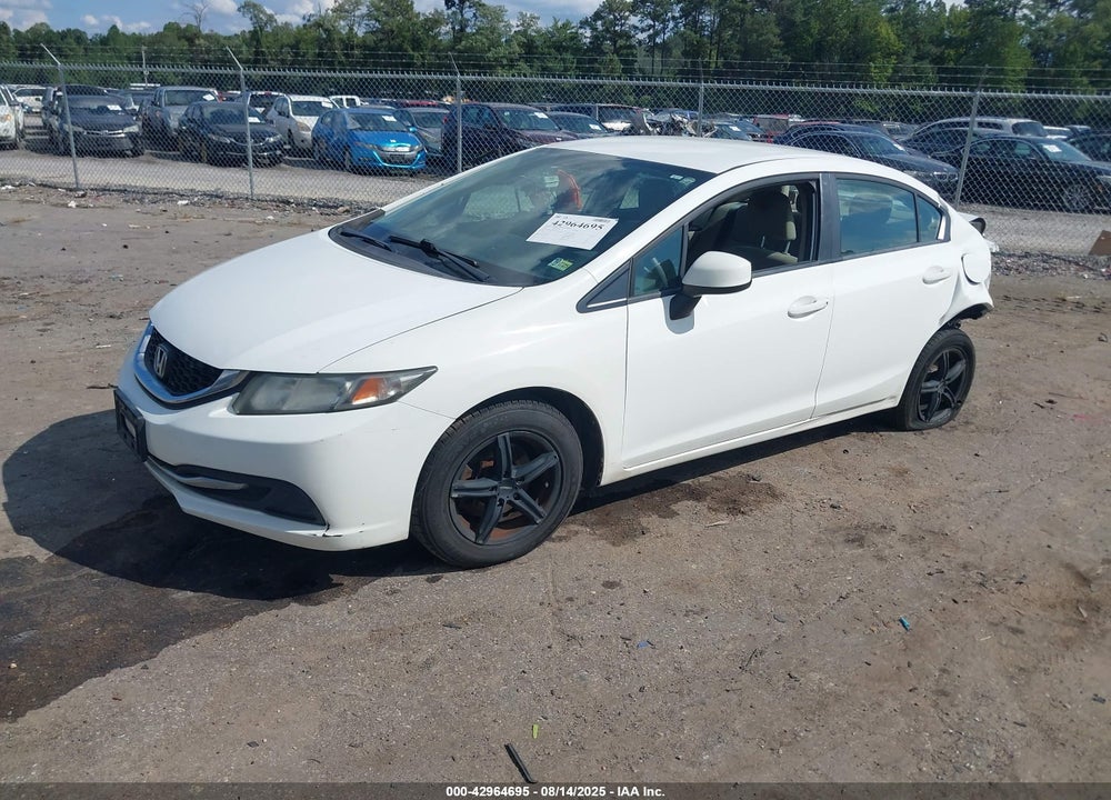 2013 HONDA CIVIC VIN: 19XFB2F56DE286839