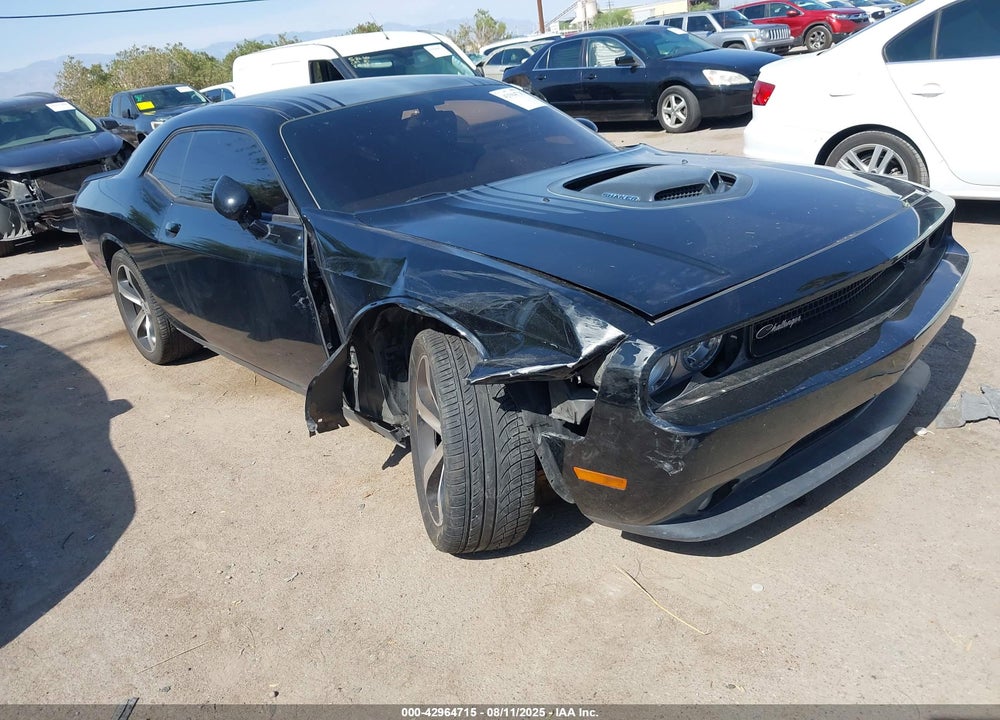 2014 DODGE CHALLENGER SHAKER PKG VIN: 2C3CDYBT7EH281812