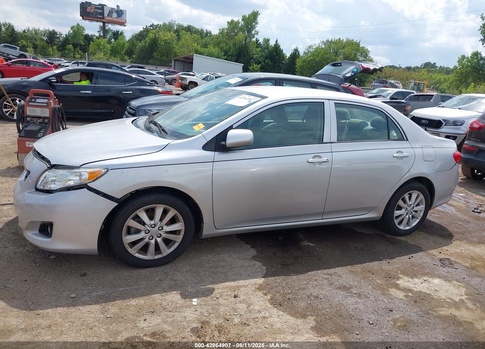 2009 TOYOTA COROLLA VIN: 2T1BU40EX9C005855
