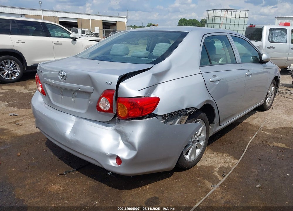 2009 TOYOTA COROLLA VIN: 2T1BU40EX9C005855