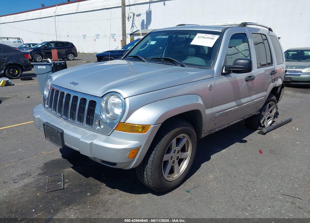 2006 JEEP LIBERTY LIMITED EDITION VIN: 1J4GL58K06W148626