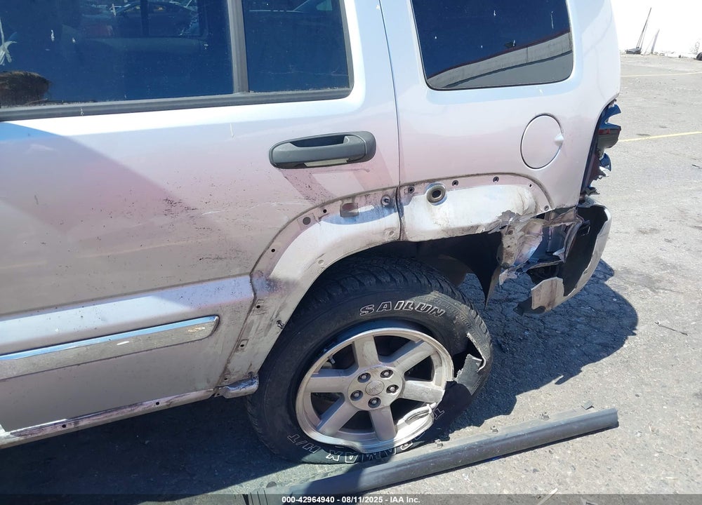 2006 JEEP LIBERTY LIMITED EDITION VIN: 1J4GL58K06W148626