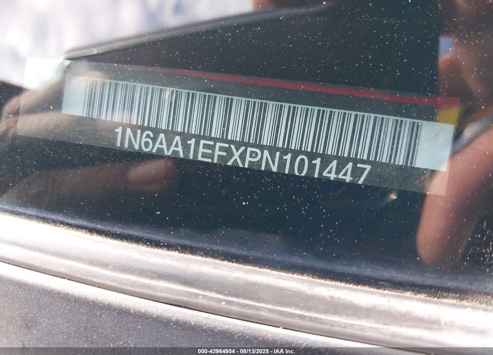 2023 NISSAN TITAN VIN: 1N6AA1EFXPN101447