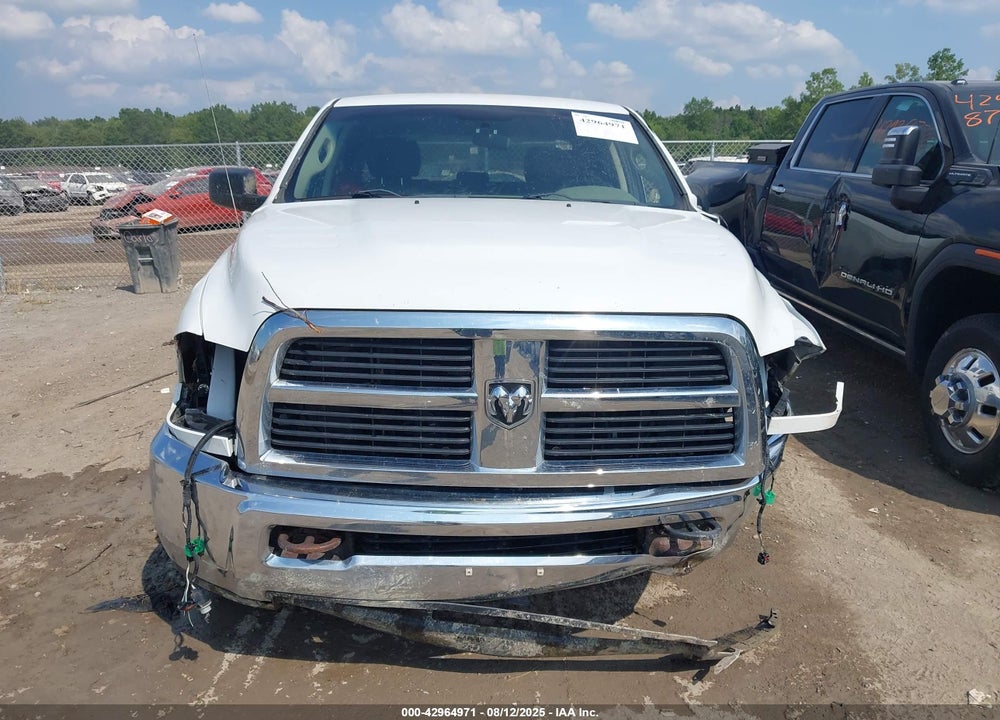 2012 RAM 2500 VIN: 3C6TD4HT6CG292770