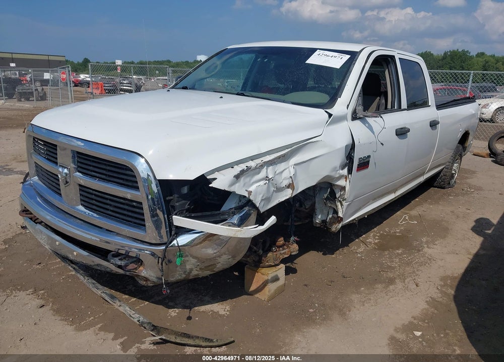 2012 RAM 2500 VIN: 3C6TD4HT6CG292770