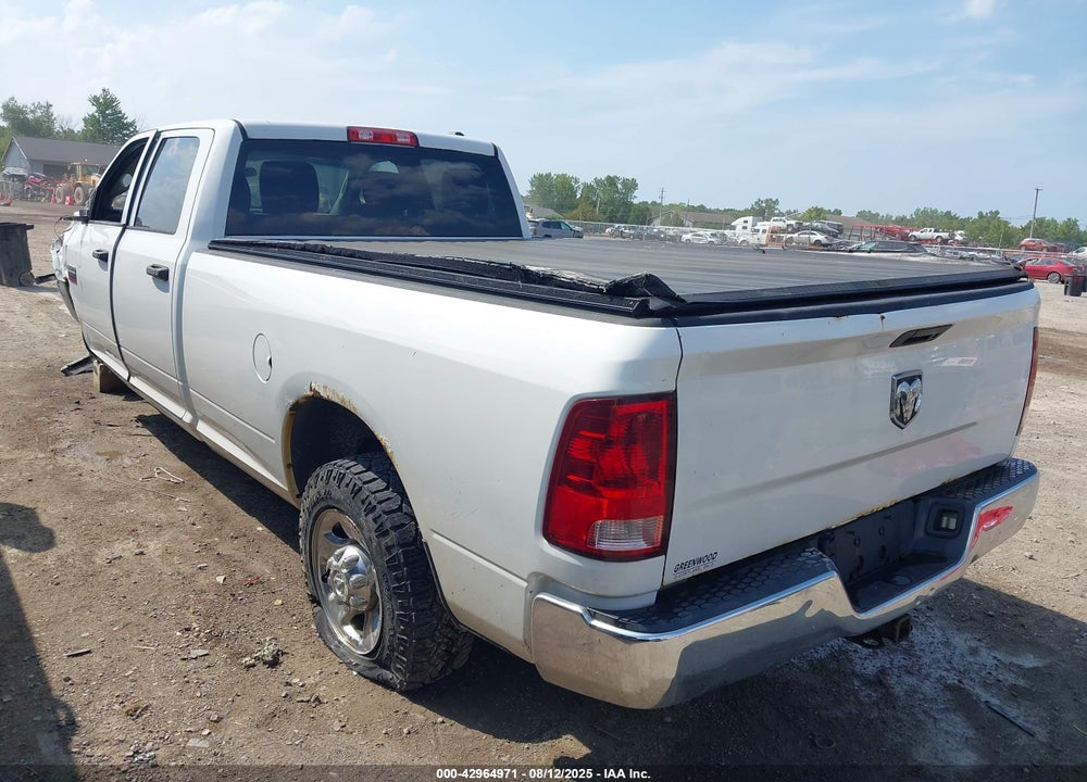 2012 RAM 2500 VIN: 3C6TD4HT6CG292770